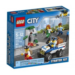 Конструктор Lego Стартовый набор: Полиция 60136